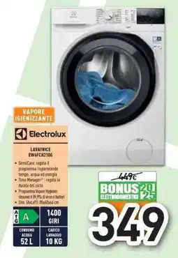 Unieuro Electrolux LAVATRICE EW6FCH2106 offerta