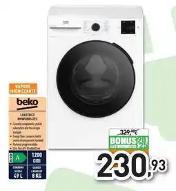 Unieuro beko LAVATRICE BMWUR8147EC offerta