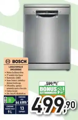 Unieuro BOSCH LAVASTOVIGLIE SMS4EN106E offerta