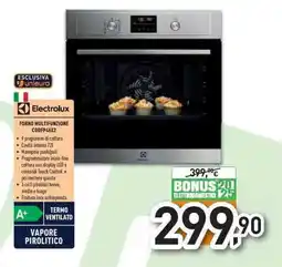 Unieuro Electrolux FORNO MULTIFUNZIONE CODFP46X2 offerta