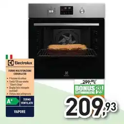 Unieuro Electrolux FORNO MULTIFUNZIONE CODGH44TX0 offerta