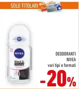 Conad Deodoranti NIVEA offerta