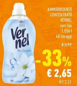 Conad Ammorbidente concentrato VERNEL offerta