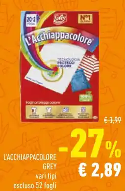 Conad L'acchiappacolore GREY offerta