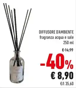 Conad Diffusore d'ambiente fragranza acqua e sale offerta