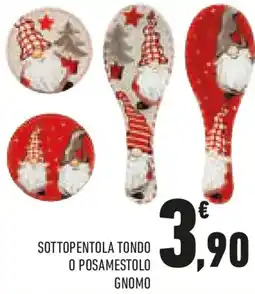 Conad Sottopentola tondo o posamestolo gnomo offerta