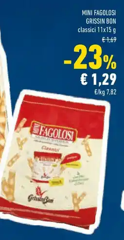 Conad Mini fagolosi grissin bon classici offerta