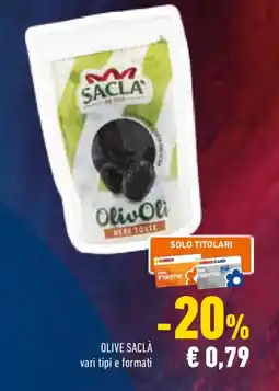 Conad Olive SACLÀ offerta