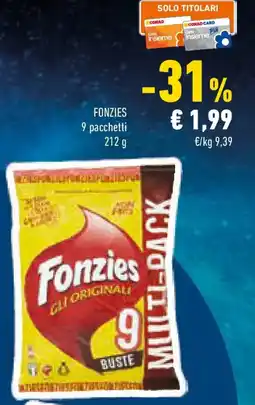 Conad Fonzies offerta