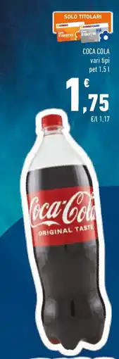 Conad Coca cola offerta