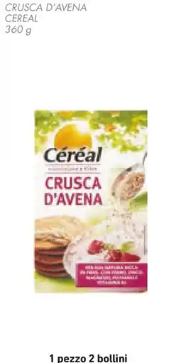 Conad Crusca d'avena CEREAL offerta