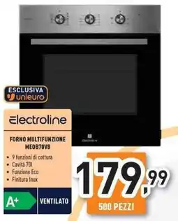 Unieuro Electroline FORNO MULTIFUNZIONE ME0B70V8 offerta