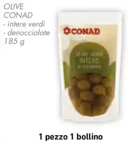 Conad Olive conad intere verdi e denocciolate offerta