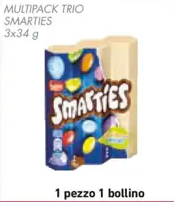 Conad Multipack trio SMARTIES offerta