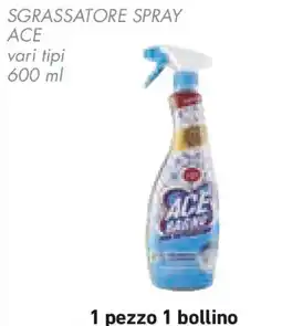 Conad Sgrassatore spray ACE offerta