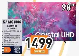 Unieuro SAMSUNG SMART TV LED UE98DU9070 offerta