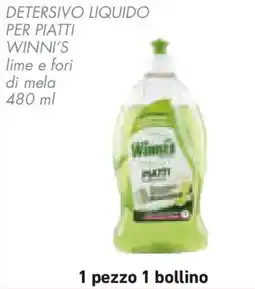 Conad Detersivo liquido per piatti winni's lime e fori di mela offerta