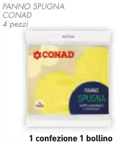 Conad Panno spugna CONAD offerta