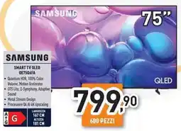 Unieuro SAMSUNG SMART TV QLED QE75Q6FA offerta