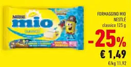 Conad Formaggino mio nestlé classico offerta