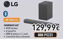 Unieuro LG SOUNDBAR S40T offerta