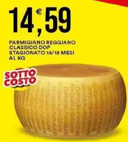 Vantaggio Cash&Carry Parmigiano reggiano classico dop stagionato 14/18 mesi offerta
