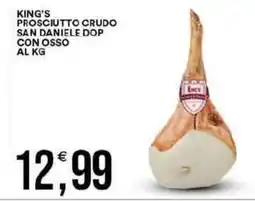 Vantaggio Cash&Carry King's prosciutto crudo san daniele dop con osso offerta