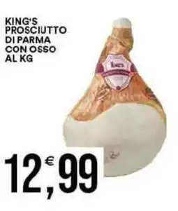Vantaggio Cash&Carry King's prosciutto di parma con osso offerta