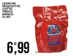 Vantaggio Cash&Carry Leoncini prosciutto cotto tirolo bianco offerta