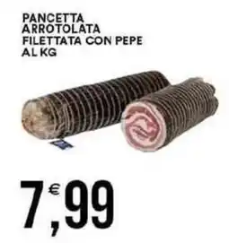 Vantaggio Cash&Carry Pancetta arrotolata filettata con pepe offerta