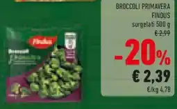 Conad Broccoli primavera FINDUS offerta