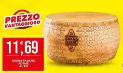 Vantaggio Cash&Carry Grana padano forme offerta