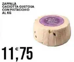 Vantaggio Cash&Carry Zappala caciotta gustosa con pistacchio offerta