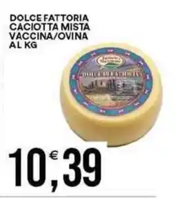 Vantaggio Cash&Carry Dolce fattoria caciotta mista vaccina/ovina offerta