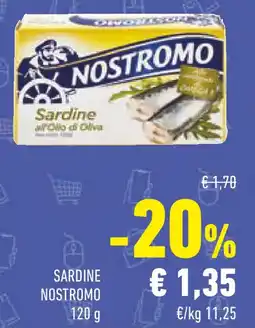 Conad Sardine NOSTROMO offerta