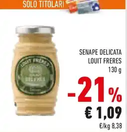 Conad Senape delicata louit freres offerta