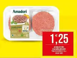 Vantaggio Cash&Carry Amadori hamburger tacchino 10+ offerta