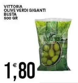 Vantaggio Cash&Carry Vittoria olive verdi giganti busta offerta