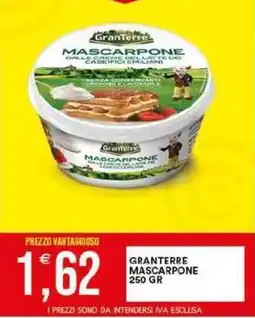 Vantaggio Cash&Carry Granterre mascarpone offerta