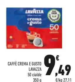 Conad Caffè crema e gusto LAVAZZA offerta