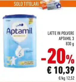 Conad Latte in polvere APTAMIL 3 offerta