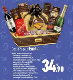 Conad Cesto regalo Emilia offerta