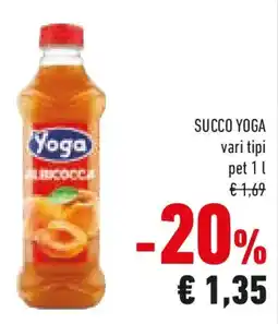 Conad Succo YOGA offerta