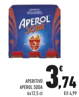 Conad Aperitivo APEROL SODA offerta