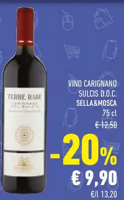 Conad Vino carignano sulcis d.o.c. sella&mosca offerta