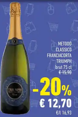 Conad Metodo classico franciacorta triumph offerta