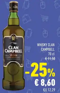 Conad Whisky CLAN CAMPBELL offerta