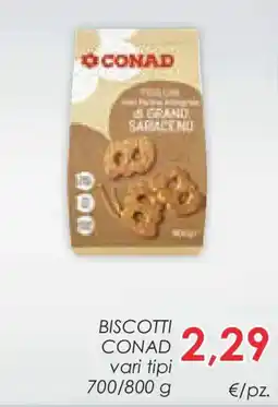 Conad Biscotti CONAD offerta