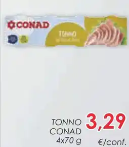 Conad Tonno CONAD offerta