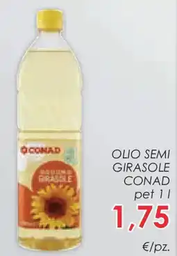 Conad Olio semi girasole CONAD offerta